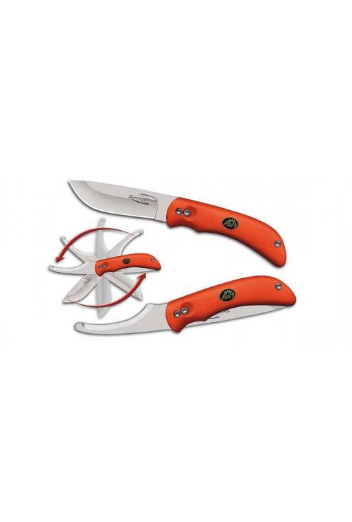 Couteau OUTDOOR EDGE "SWINGBLADE" orange