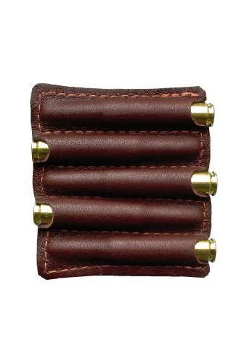 Etui pour cartouches en cuir d'élan