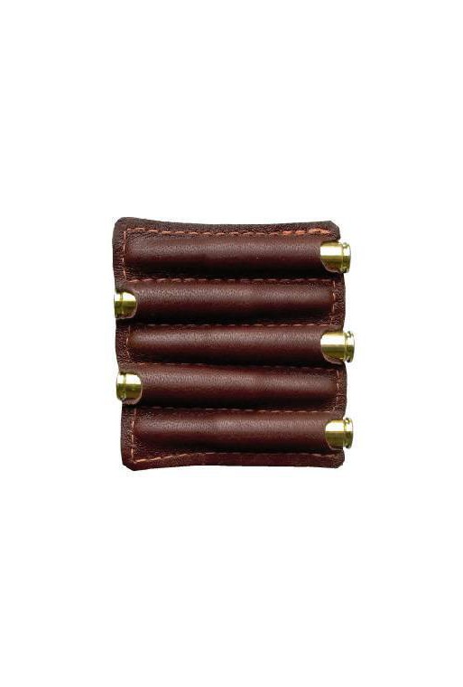 Etui pour cartouches en cuir d'élan