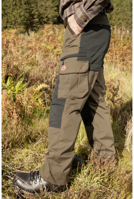 Pantalon de chasse bicolore SHOOTERKING avec cordura élastique