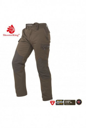 Pantalon ShooterKing Primaloft Huntflex brun/olive