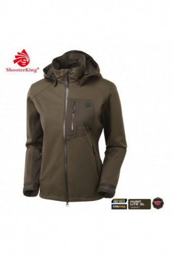 Veste ShooterKing Huntflex Femme brun/olive