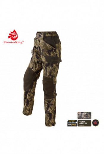 Pantalon femme Shooterking Huntflex digital camo Forest Mist