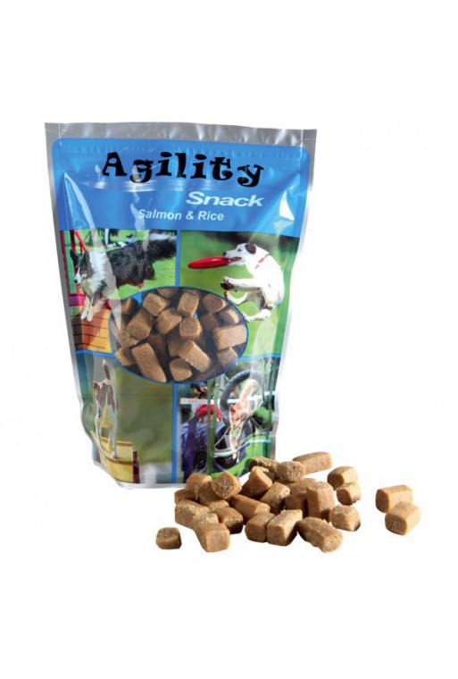 Biscuits pour chien AGILITY Snack saumon et riz