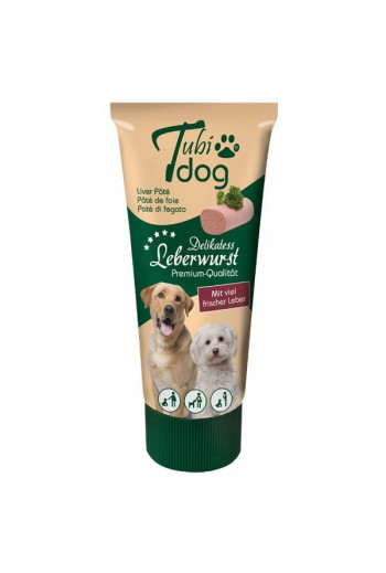 Friandise pour chien au pâté de foie Tubi Dog